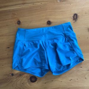 Lululemon low rise speed up lined shorts